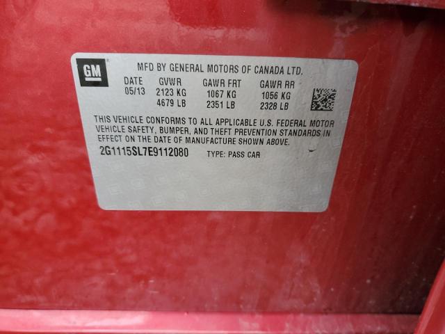 2G1115SL7E9112080 Chevrolet IMPALA LT