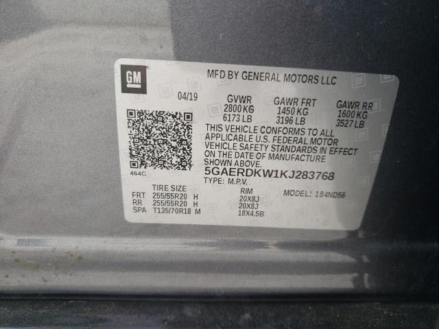 5GAERDKW1KJ283768 Buick Enclave Avenir