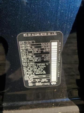 3PCAJ5M36LF111340 Infiniti Qx50 Pure