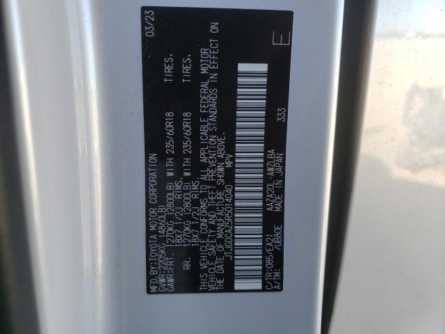 JTJGDCAZ5R5014040 Lexus Nx 250 Premium