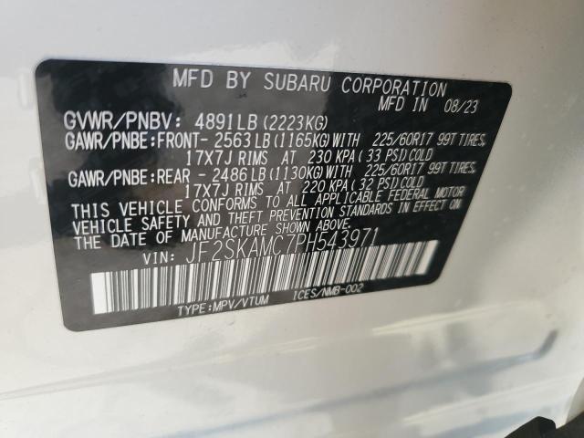 JF2SKAMC7PH543971 Subaru FORESTER W