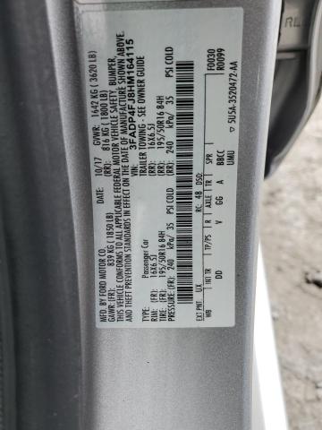 3FADP4FJ8HM164115 Ford Fiesta Titanium