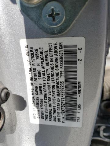 19XFB2F71FE297235 Honda CIVIC SE