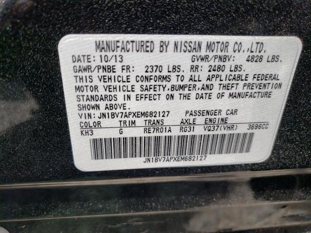 JN1BV7APXEM682127 Infiniti Q50 BASE