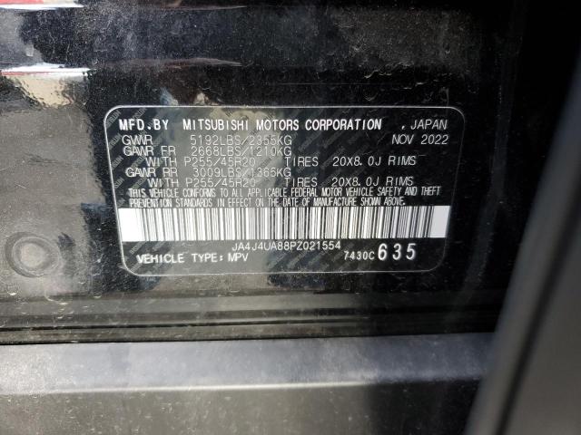 JA4J4UA88PZ021554 Mitsubishi Outlander Se