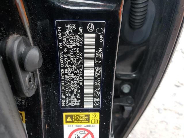 JTHBK1GG4E2130479 Lexus ES 350
