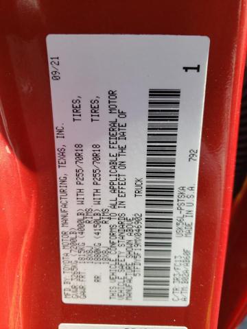 5TFDY5F19MX046902 Toyota Tundra Crewmax Sr5