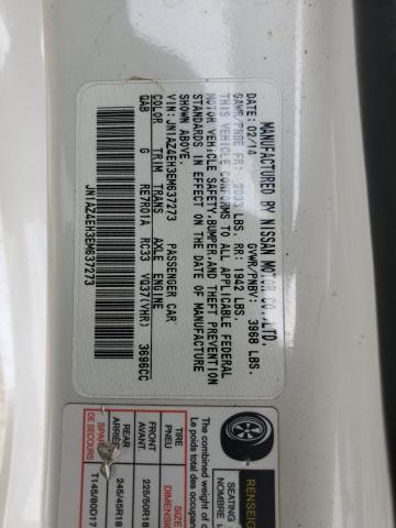 JN1AZ4EH3EM637273 Nissan 370Z BASE