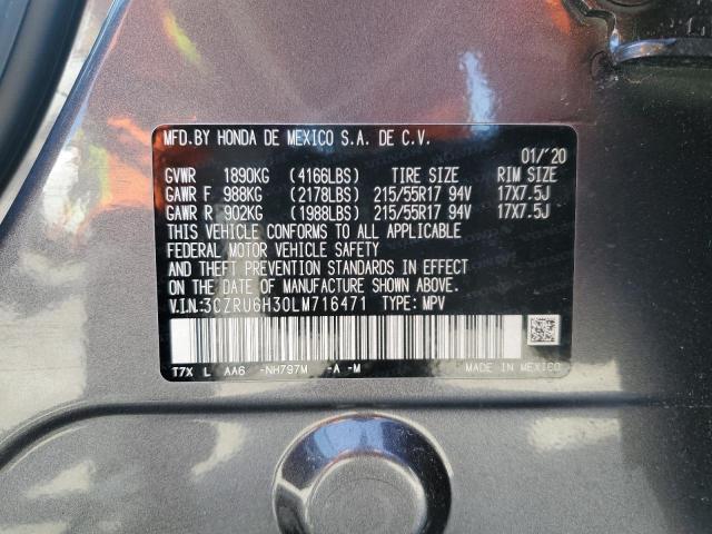 3CZRU6H30LM716471 Honda HR-V LX