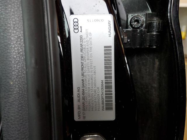 WAUB8GFF7H1059944 Audi A3 PREMIUM