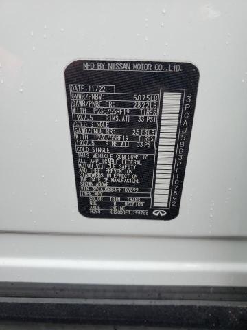 3PCAJ5BB3PF107892 Infiniti Qx50 Luxe