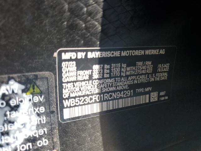 WB523CF01RCN94291 BMW Ix Xdrive50