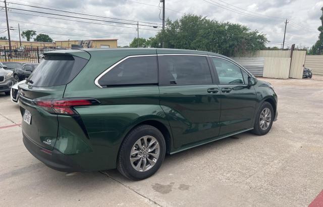 5TDKSKFC3NS062254 Toyota SIENNA LE