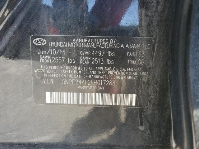 5NPE24AF2FH017288 Hyundai SONATA SE