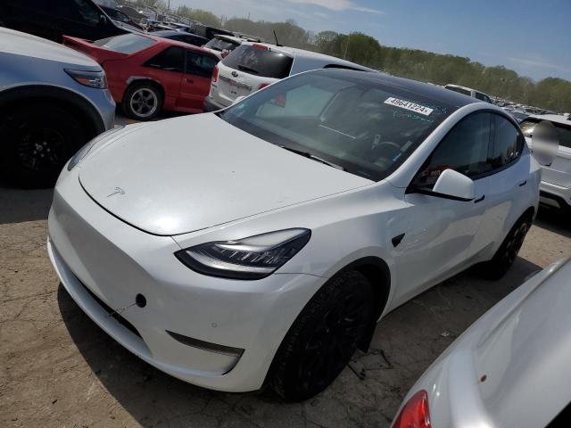 2022 Tesla Model Y მანქანა იყიდება აუქციონზე, vin: 7SAYGDEE7NF327209, აუქციონის ნომერი: 49641224