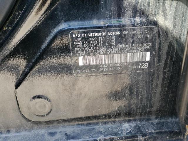 ML32A5HJ2KH002890 Mitsubishi MIRAGE LE