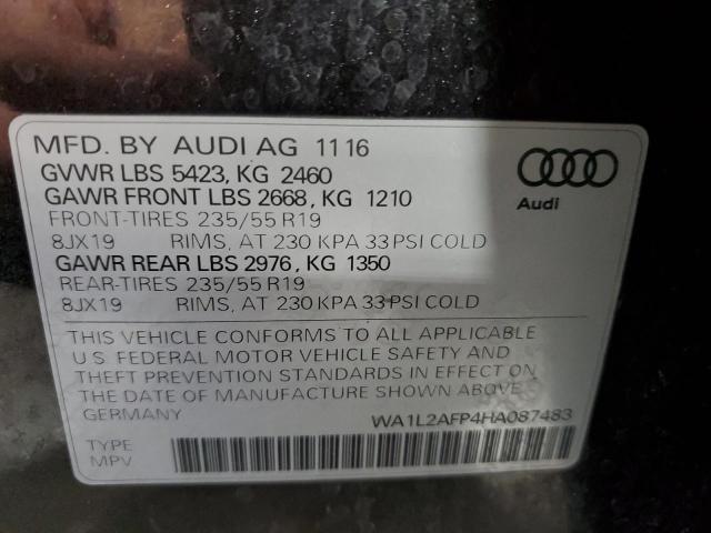 WA1L2AFP4HA087483 Audi Q5 Premium Plus