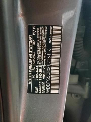 WDDTG5CB0GJ226116 Mercedes-Benz Gla 45 Amg