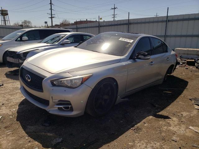 2014 Infiniti Q50 Base მანქანა იყიდება აუქციონზე, vin: JN1BV7AR4EM694047, აუქციონის ნომერი: 50101374