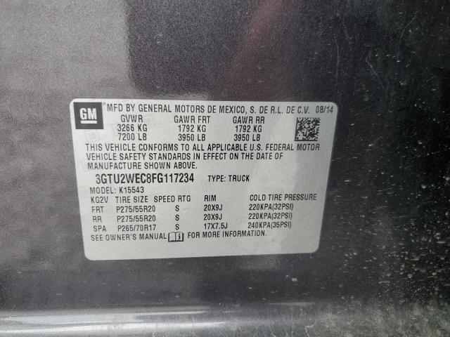 3GTU2WEC8FG117234 GMC Sierra K1500 Denali