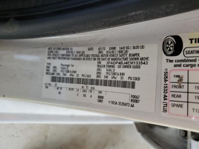3FADP4BJ4EM133543 Ford 2014