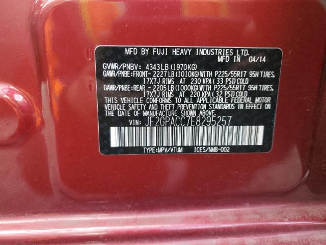 JF2GPACC7E8295257 Subaru 2.0l na