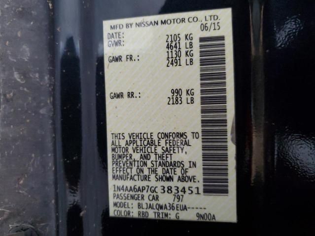 1N4AA6AP7GC383451 Nissan 2016
