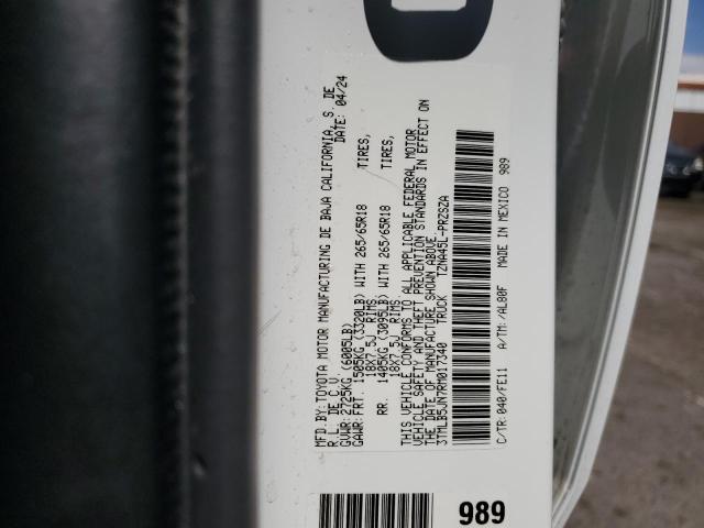 3TMLB5JN7RM017340 Toyota t24a-fts