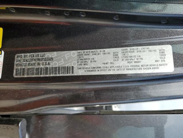 1C4JJXFM9MW533925 Jeep WRANGLER U