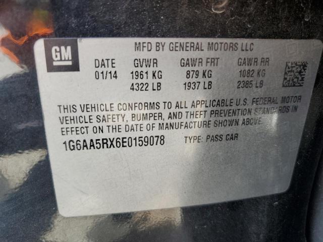 1G6AA5RX6E0159078 Cadillac ATS