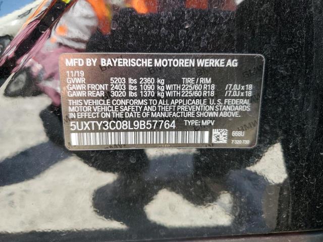 5UXTY3C08L9B57764 BMW X3 SDRIVE3
