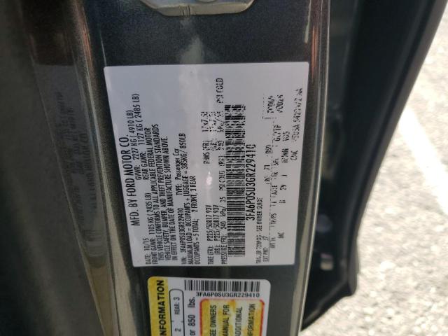 3FA6P0SU3GR229410 Ford 2016