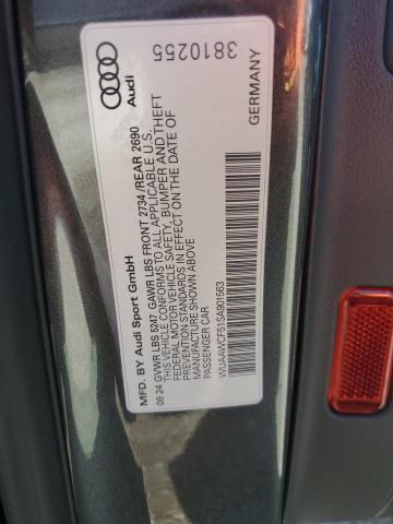 WUAAWCF51SA901563 Audi RS5