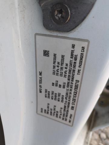 5YJ3E1EA3LF800710 Tesla MODEL 3