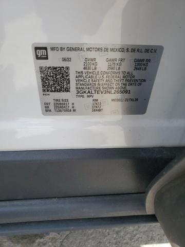 3GKALTEV3NL265091 GMC TERRAIN SL