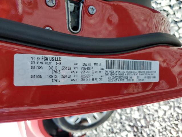 3C4PDCAB2GT207829 Dodge JOURNEY SE
