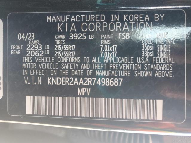 KNDER2AA2R7498687 KIA SELTOS EX