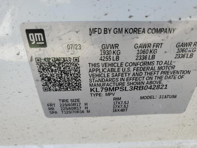 KL79MPSL3RB042821 Chevrolet l3t