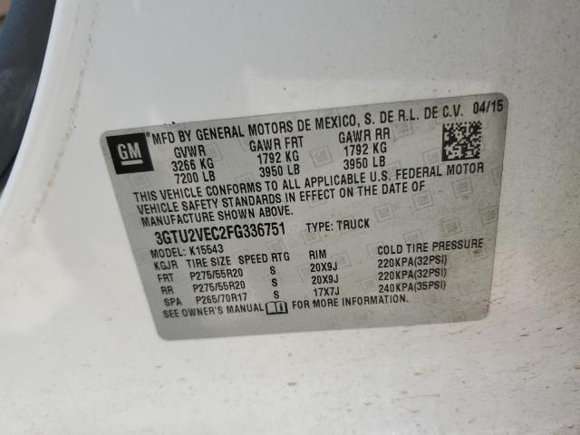 3GTU2VEC2FG336751 GMC SIERRA K15