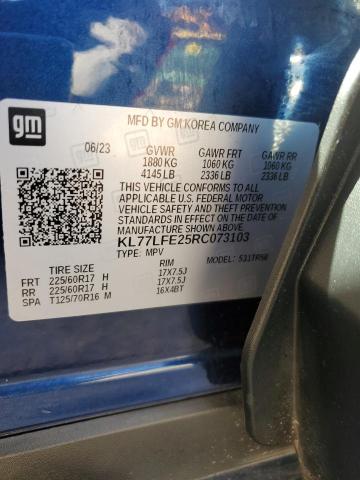KL77LFE25RC073103 Chevrolet TRAX LS