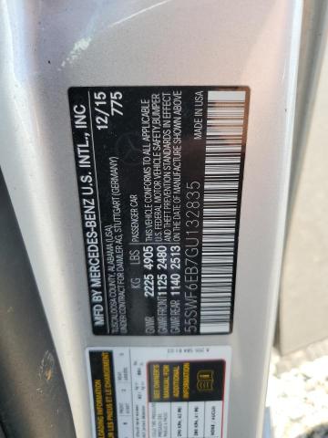 55SWF6EB7GU132835 Mercedes-Benz 2016