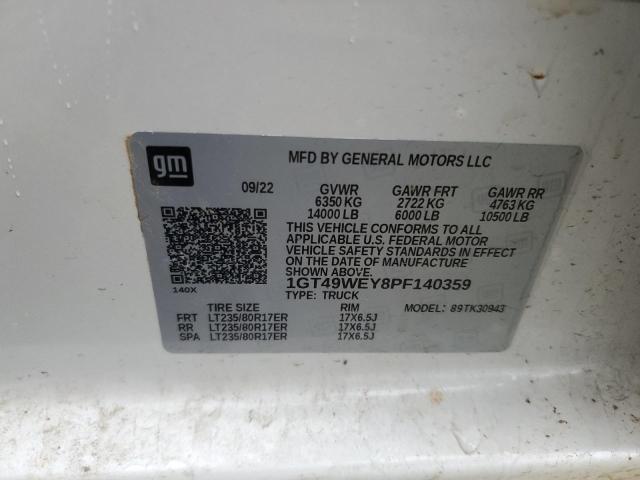 1GT49WEY8PF140359 GMC SIERRA K35