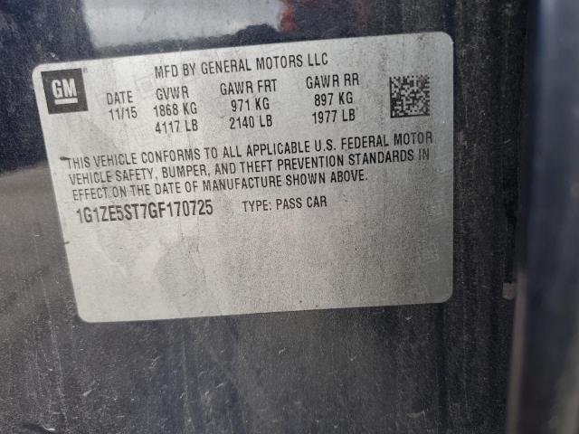 1G1ZE5ST7GF170725 Chevrolet MALIBU LT