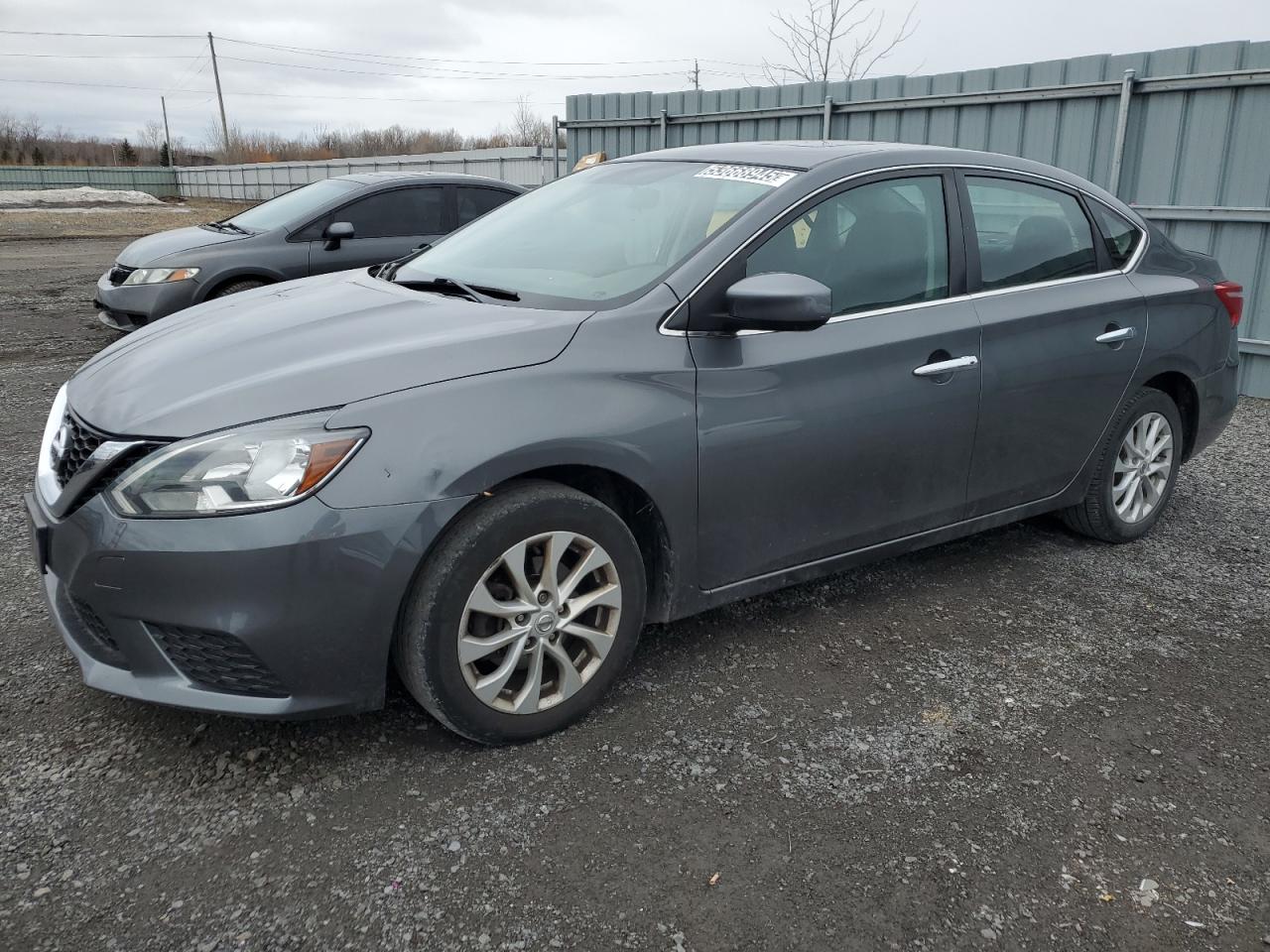 3N1AB7AP8HL673932 NISSAN SENTRA 2017 GRAY Photo 13