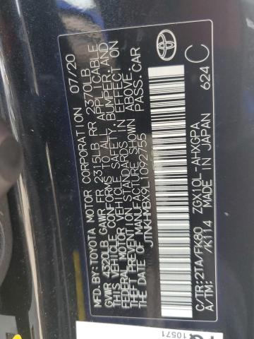 JTNKHMBX9L1092755 Toyota C-HR XLE