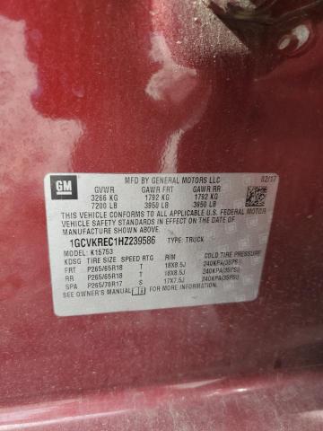 1GCVKREC1HZ239586 Chevrolet Silverado