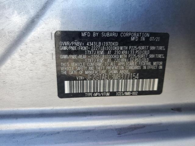 JF2GTAEC3M8377154 Subaru na