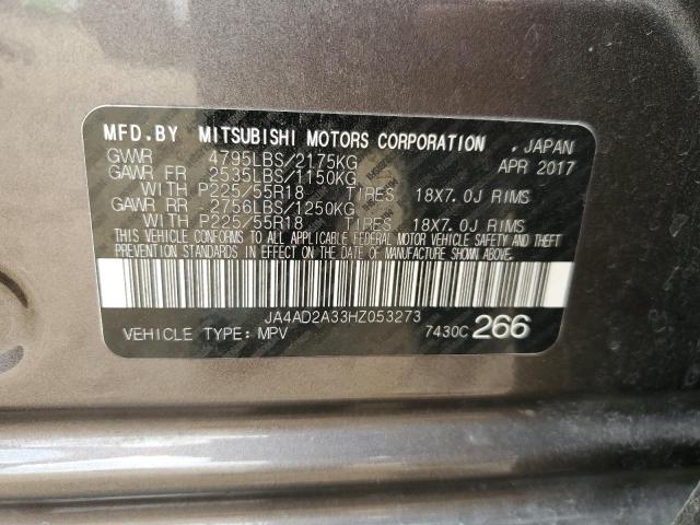 JA4AD2A33HZ053273 Mitsubishi Outlander
