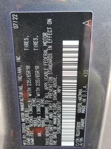 5TDGZRAH5NS130017 Toyota 2gr-fks