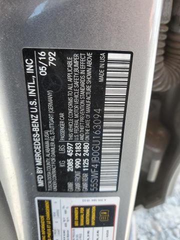 55SWF4JB0GU163094 Mercedes-Benz C 300
